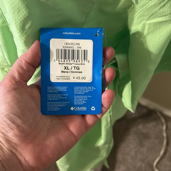 Columbia PFG, fishing shirt size extra large - Picture 7 of 7